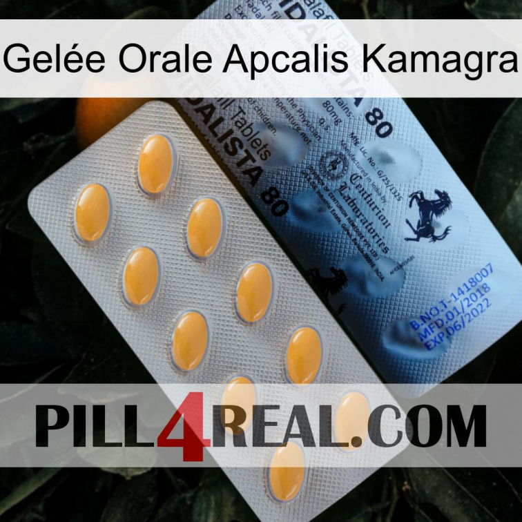 Gelée Orale Apcalis Kamagra 44